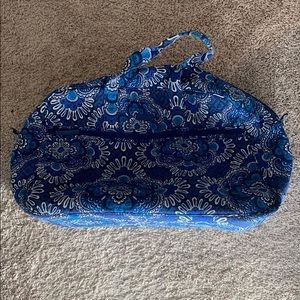Vera Bradley Blue Floral Print Weekender